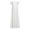 Autumn Sexy Slim off Shoulder Bandeau One Shoulder Solid Color Dress Women