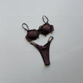 Bikini Sexy Solid Color Bikini Split Women Swimsuit Women