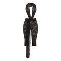 Autumn Winter Women Sexy Lace Halter Backless Ribbon High Waist Jumpsuit