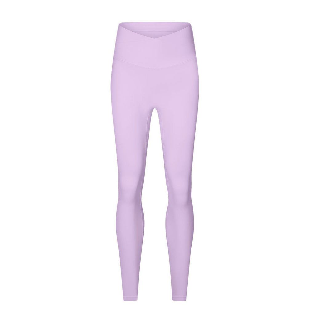 Wear Free Underwear Zero Sense One Piece Yoga Pants Shaping Nude Feel Back Pocket Peach Hip Raise Skinny Exercise Workout Pants