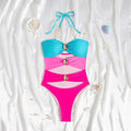 One Piece Swimsuit Women High Sense Swimsuit Sexy Tight Bikini