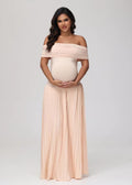 Summer New Off-shoulder Pleated Dress