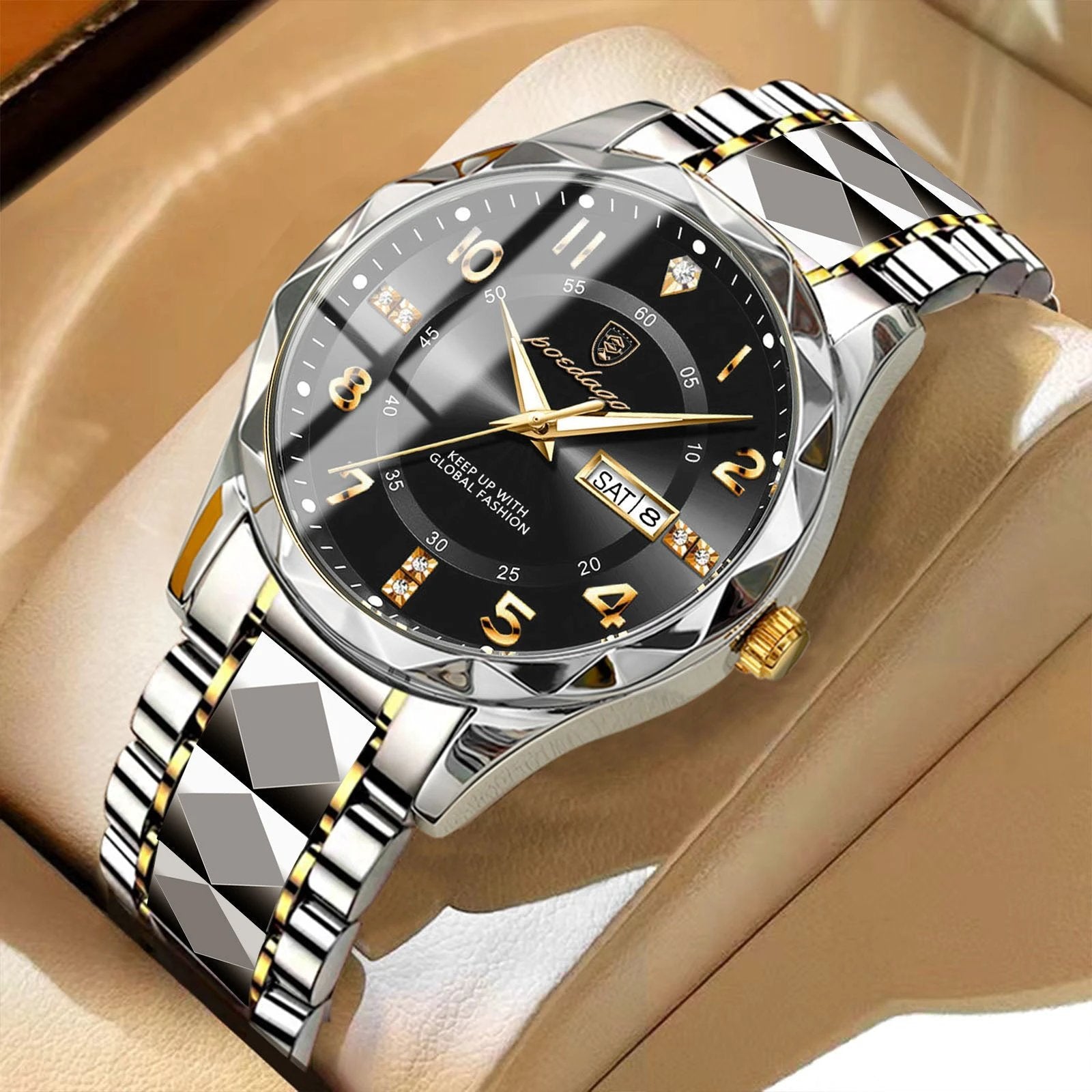 Men's Luxury Waterproof Luminous Quartz Watch