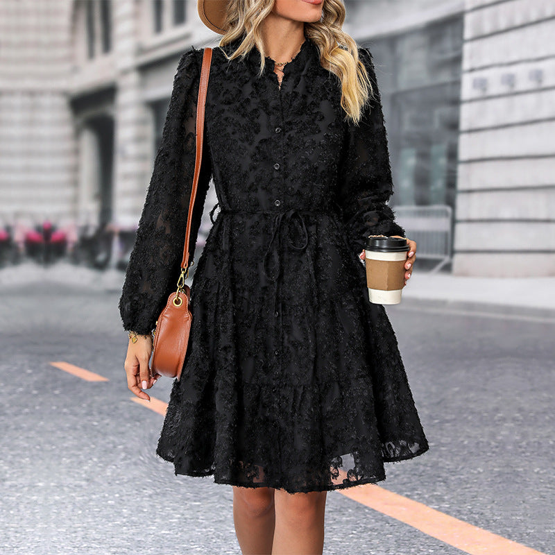 Autumn Long Sleeve Women Clothing Dress