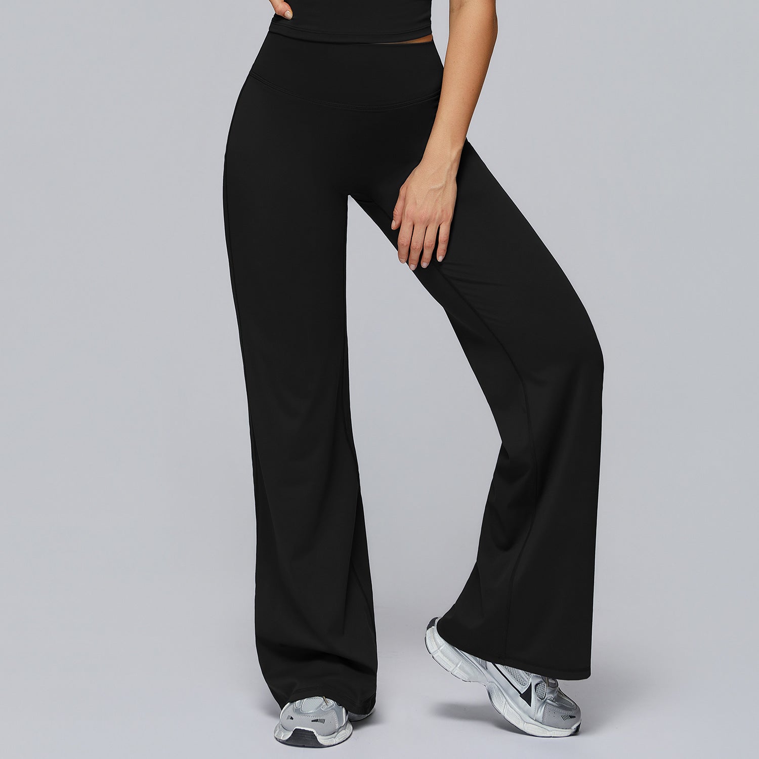 Autumn Winter Trousers High Waist Wide Leg Loose Track Pants Outdoor Casual Exercise Workout Pants