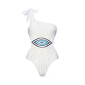 One Piece Springs Conservative Cover Belly Backless Sexy Swimsuit Women Chiffon Beach Dress