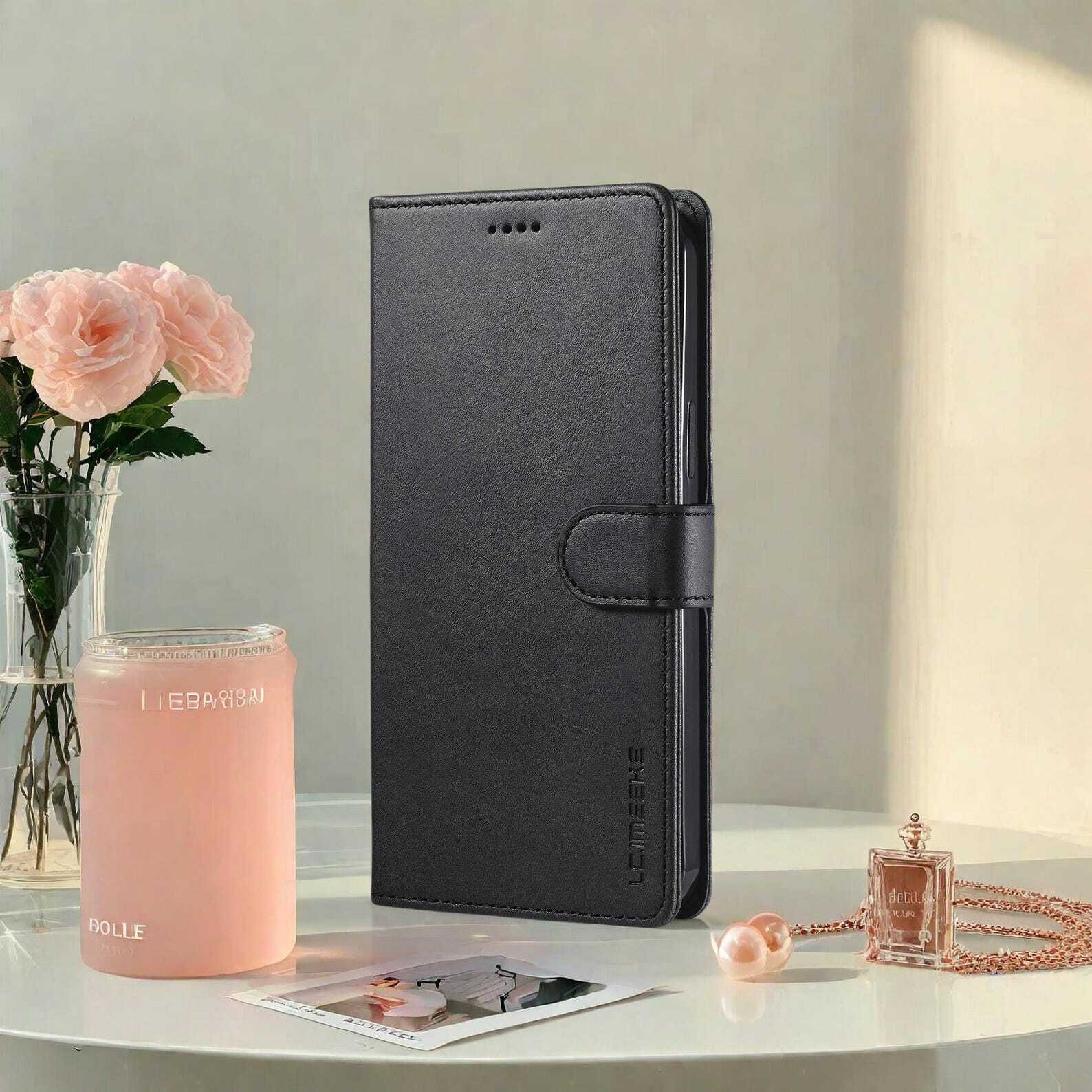 Leather Wallet Case for Samsung Galaxy S25 S24 S23 S22 S21 Plus  Flip Cover with Card Holder