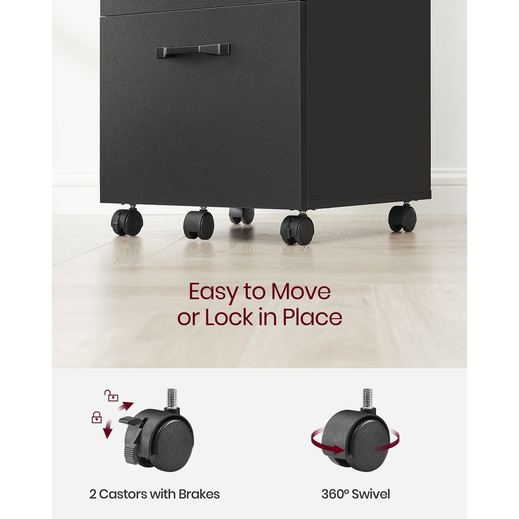 2-Drawer File Cabinet for Home Office