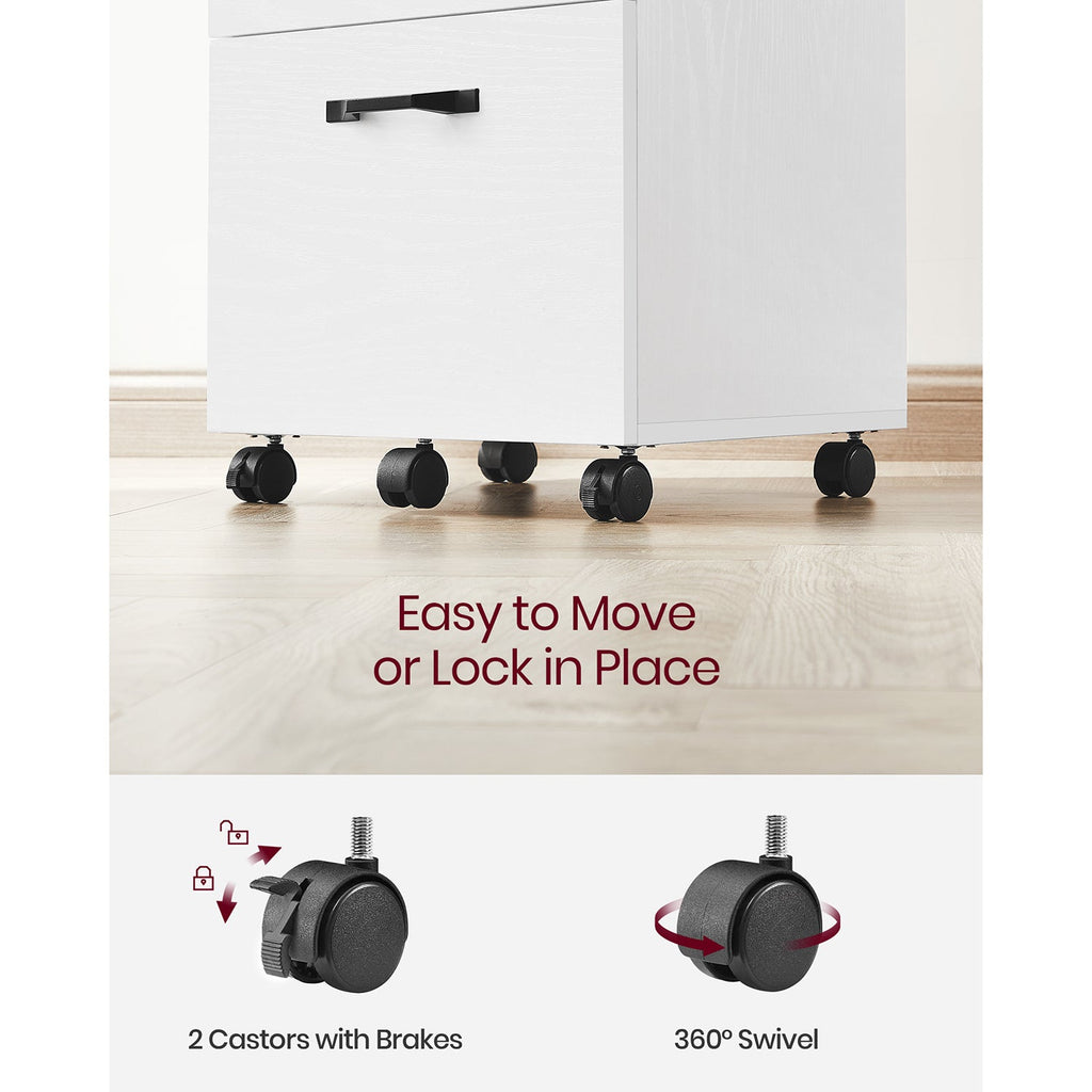 2-Drawer File Cabinet for Home Office
