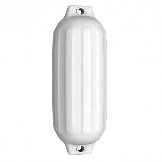 4 Ribbed Marine 8.5" x 27"  Boat Fender Vinyl Bumper-Black