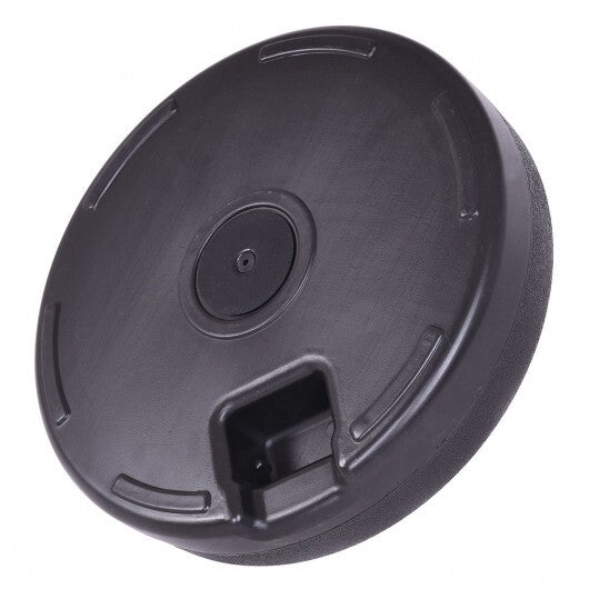 20 Inch Round 23L Water Filled Umbrella Base - Color: Black