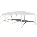10 x 30 Feet Gazebo Canopy Tent with Connection Stakes and Wind Ropes