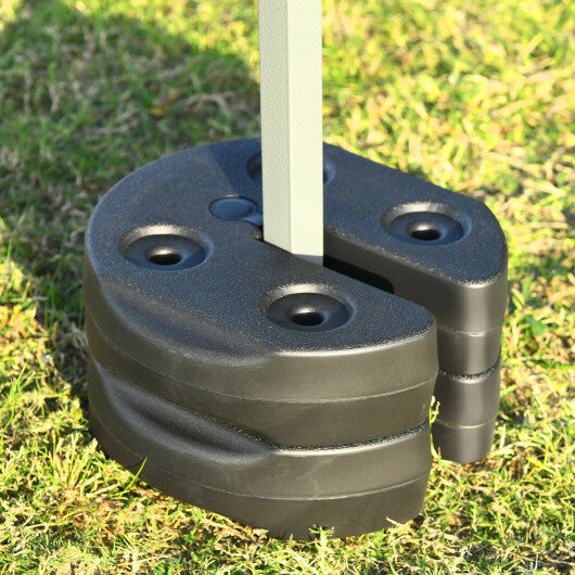 $49 Only! Set of 6 Canopy Weights 30lbs Water Sand Filled Weight Plate Kit