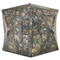 3 Person Portable Pop-Up Ground Tent with Gun Ports and Carrying Bag