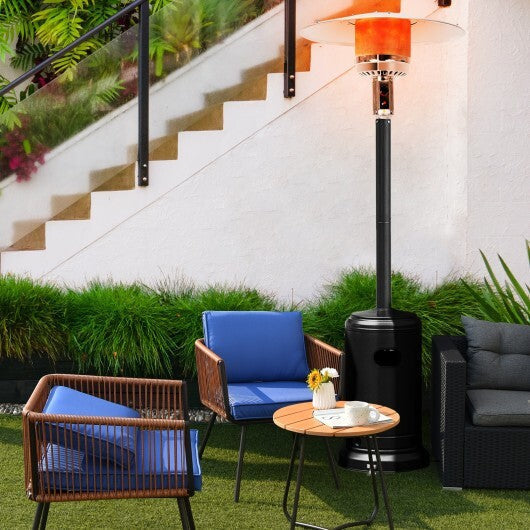 Garden Propane Standing LP Gas Steel Accessories Heater-Silver