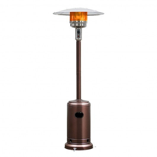Garden Propane Standing LP Gas Steel Accessories Heater-Silver