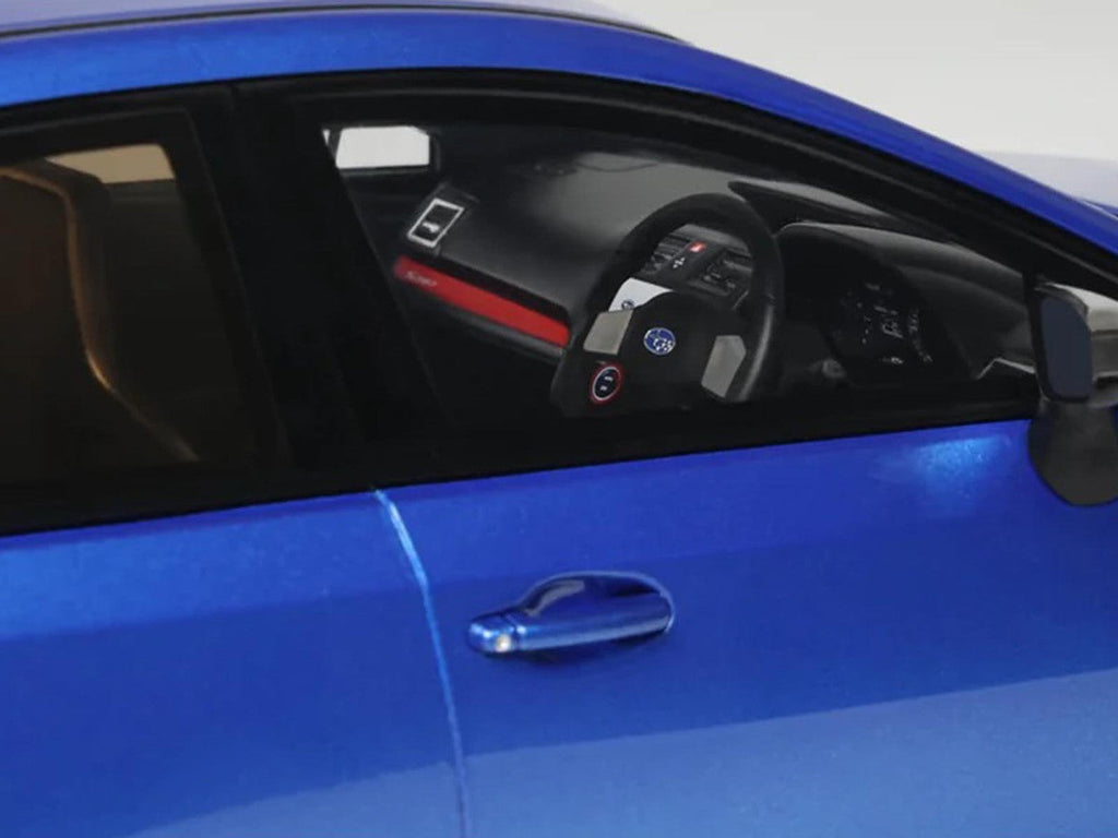 2015 Subaru WRX Sti S207 RHD (Right Hand Drive) Blue Pearl Metallic Limited Edition to 2000 pieces Worldwide 1/18 Model Car by Otto Mobile