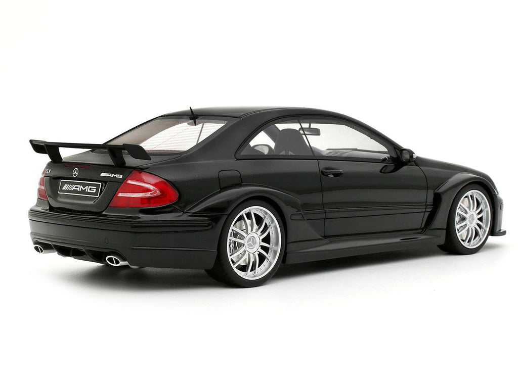 2004 Mercedes-Benz C209 CLK DTM AMG Coupe Obsidian Black Metallic Limited Edition to 999 pieces Worldwide 1/18 Model Car by Otto Mobile