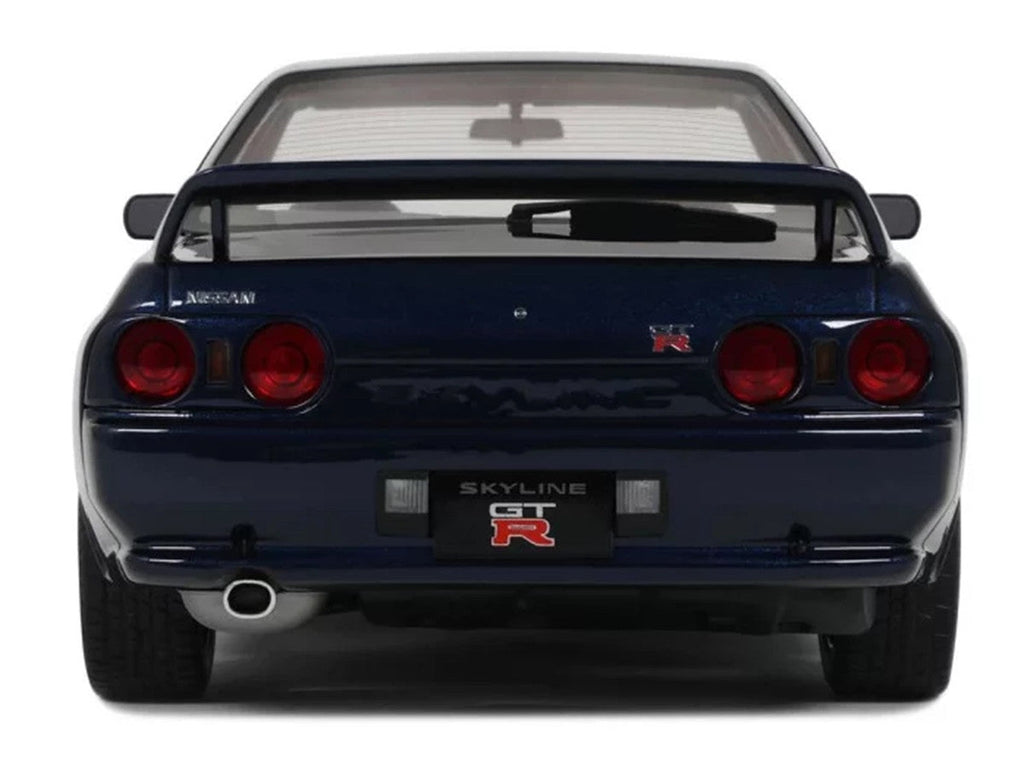 1993 Nissan Skyline GT-R (BNR32) RHD (Right Hand Drive) Dark Blue Pearl Limited Edition to 2000 pieces Worldwide 1/18 Model Car by Otto Mobile