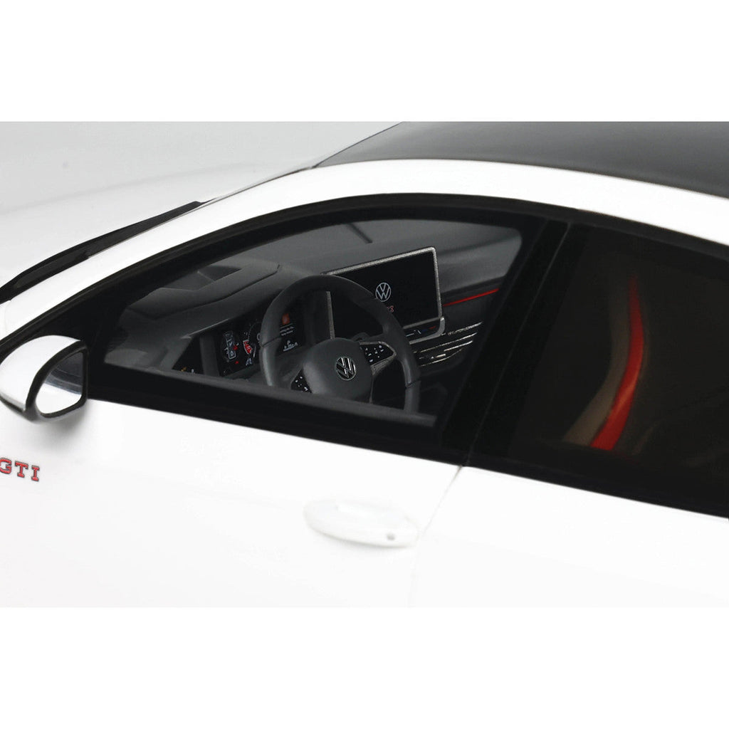 2024 Volkswagen Golf Mk.8 GTi Clubsport Pure White Limited Edition to 999 pieces Worldwide 1/18 Model Car by Otto Mobile