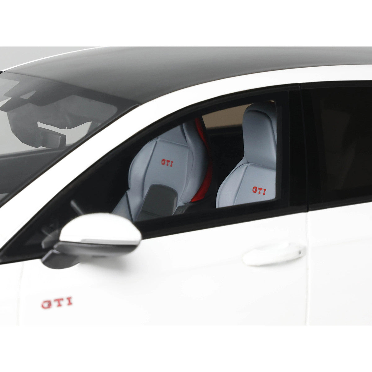 2024 Volkswagen Golf Mk.8 GTi Clubsport Pure White Limited Edition to 999 pieces Worldwide 1/18 Model Car by Otto Mobile