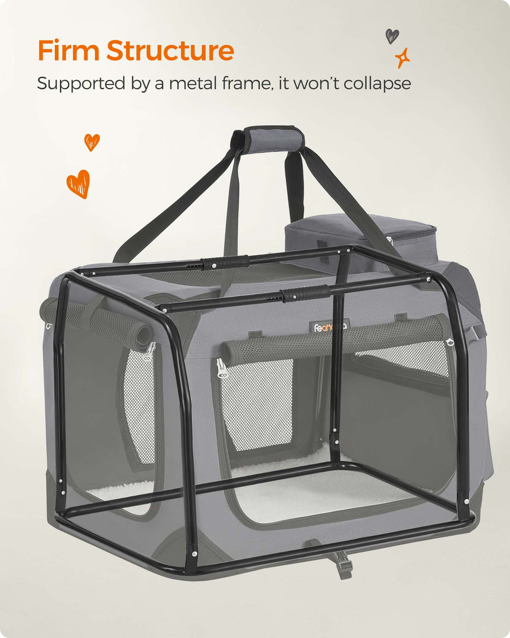 32 Inches Collapsible Soft Dog Crate