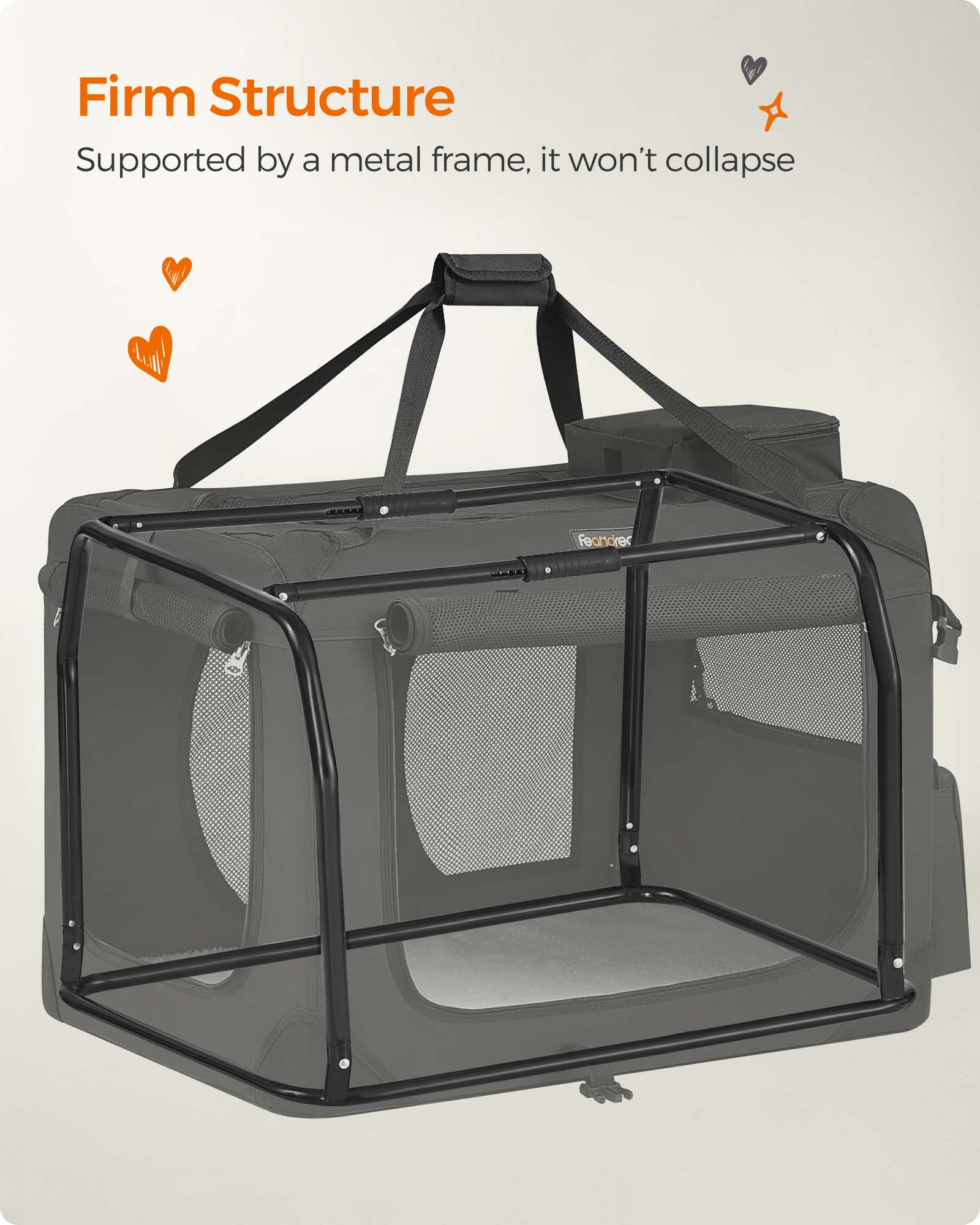 28 Inches Collapsible Soft Dog Crate