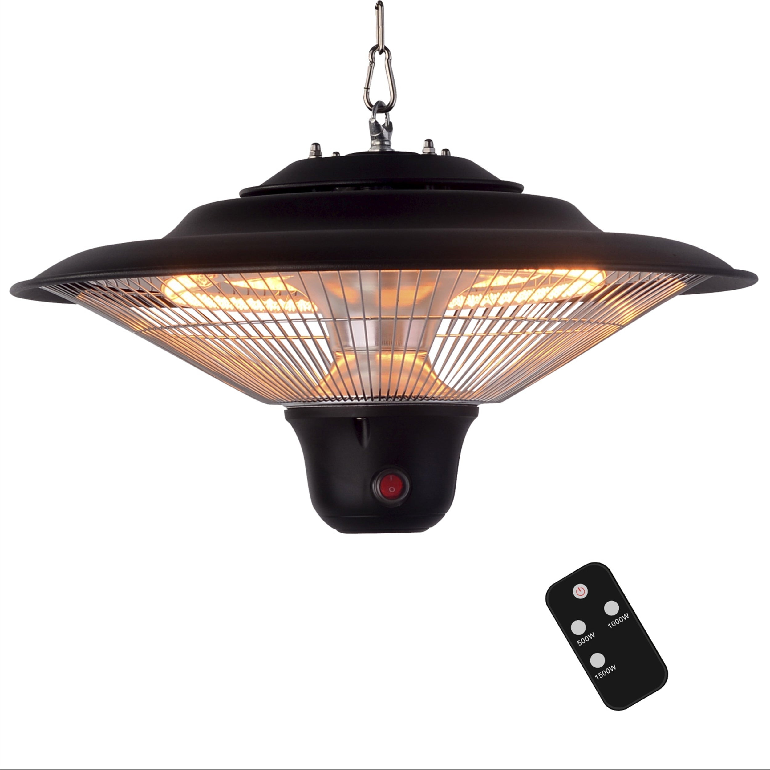 Optimus Garage-Outdoor Hanging Infrared Heater with Remote