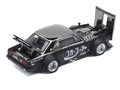 Skyline GT-R V8 Drift "Hakosuka" RHD (Right Hand Drive) "Coca-Cola" Black 1/64 Diecast Model Car by Pop Race