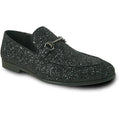 "Bravo" Black Glitter Tuxedo & Prom Shoes