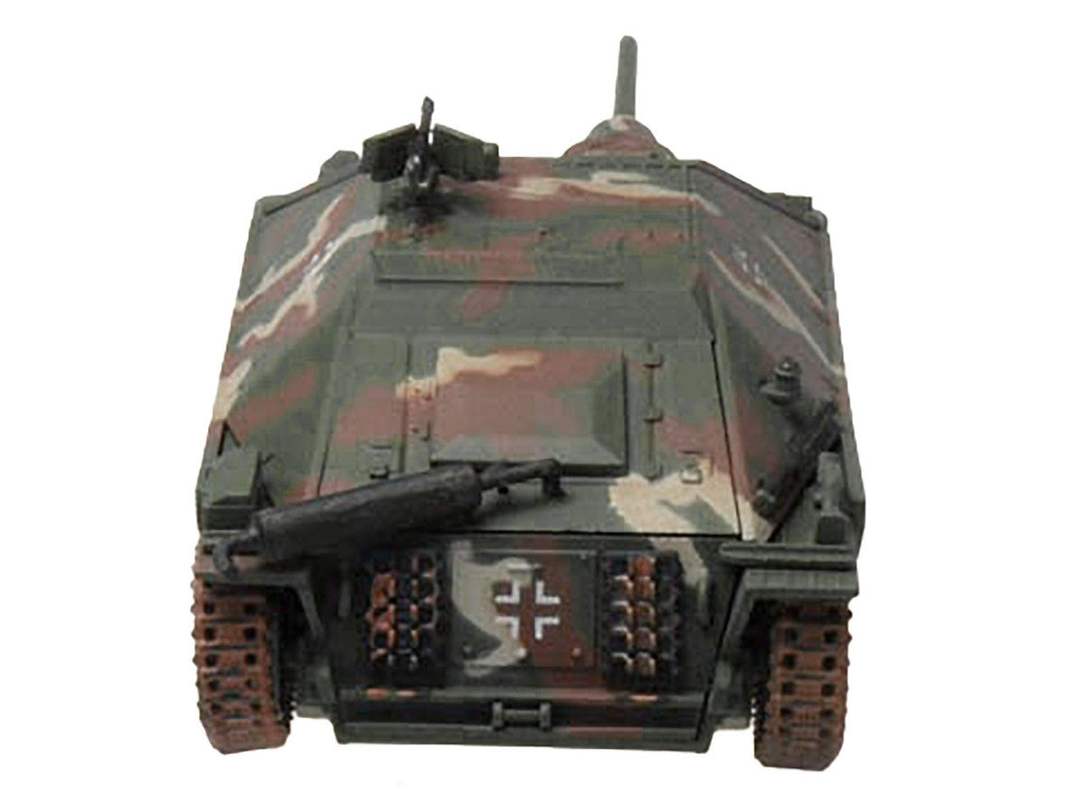 Hetzer (Starr) Tank Destroyer "Kampfgruppe Milowitz Prague" (1945) German Army 1/72 Diecast Model by Panzerstahl