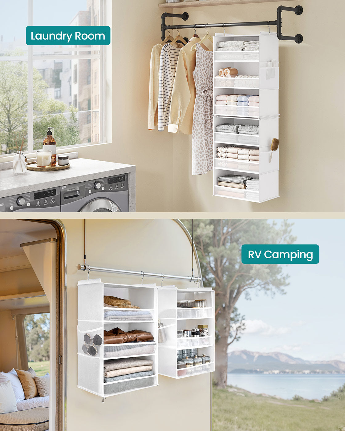 6-Tier Hanging Closet Organizer