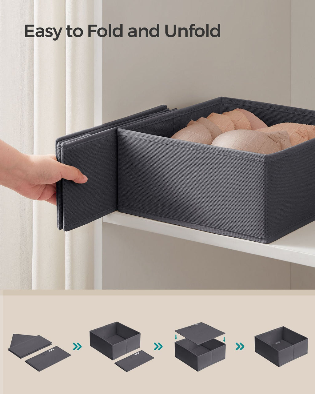 Dresser Drawer Organizers, Set of 12