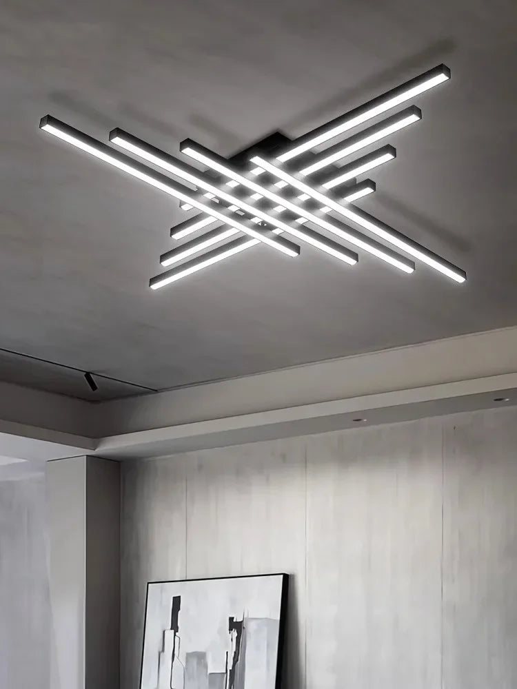 DecorBites™ Linear LED Ceiling Lamp for Living Room Bedroom Lighting Fixtures