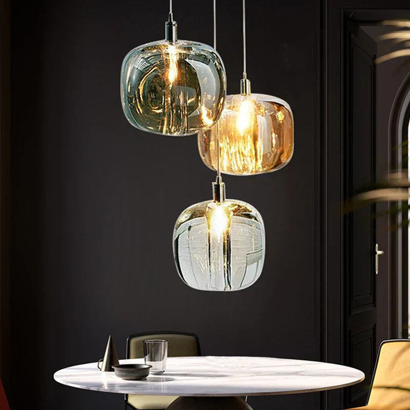 DecorBites™ Crystal LED Chandelier: Stylish Home Lighting for Living Room, Staircase & More