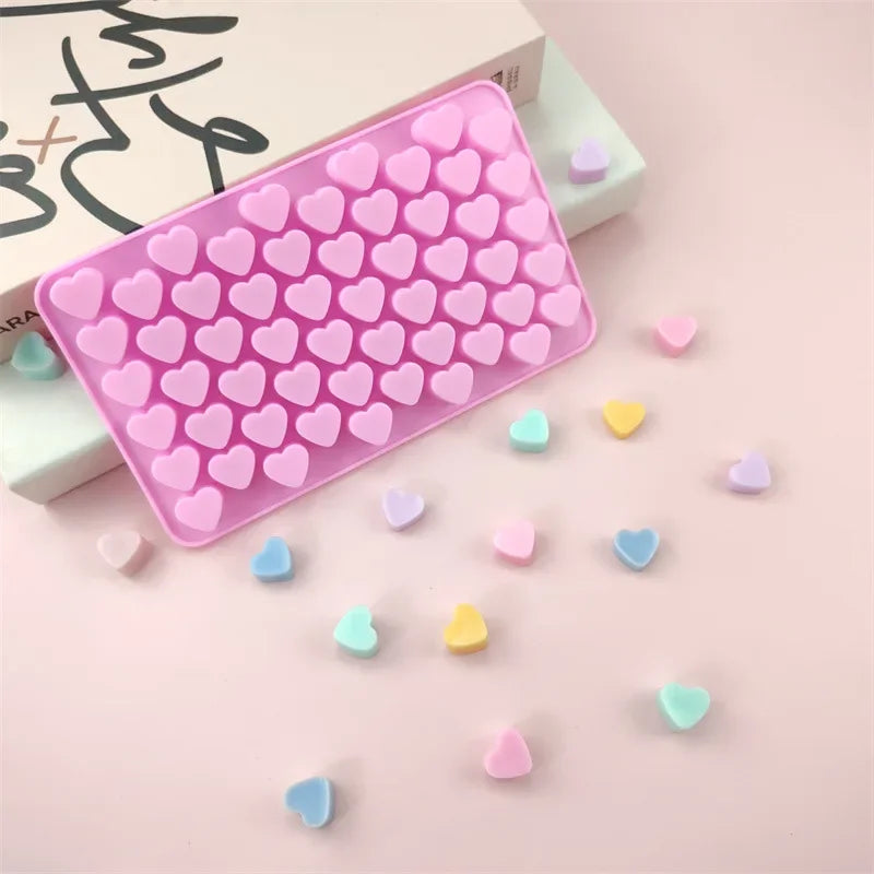 DecorBites™ Heart Silicone Cake Mold for Baking & Decoration