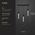 DecorBites™ Crystal Bubble Chandelier Pendant Light - Modern Staircase Hanging Fixture