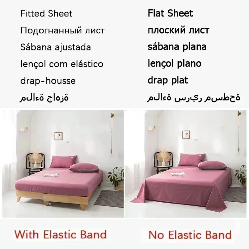 DecorBites™ High-Density Milk Fleece Duvet Set with Winter Warmth King Bedding & Plush Blanket Cover