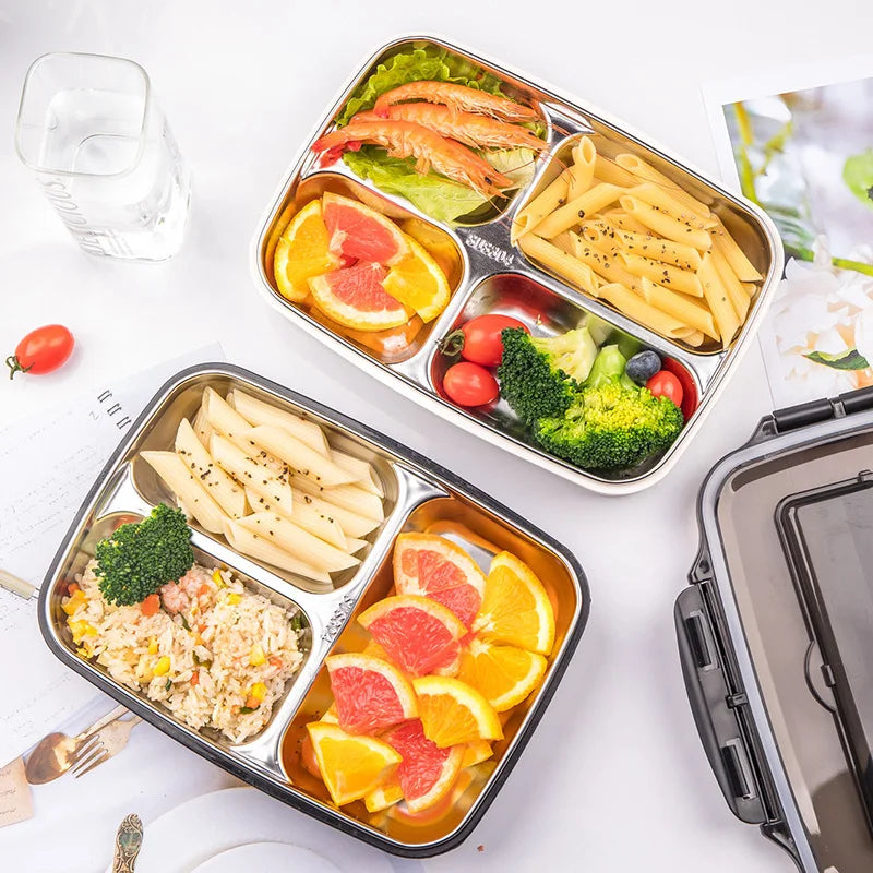 DecorBites™ Kids Lunch Set: Bag, Thermo Bottle, Bento Box, Loncheras Térmicas