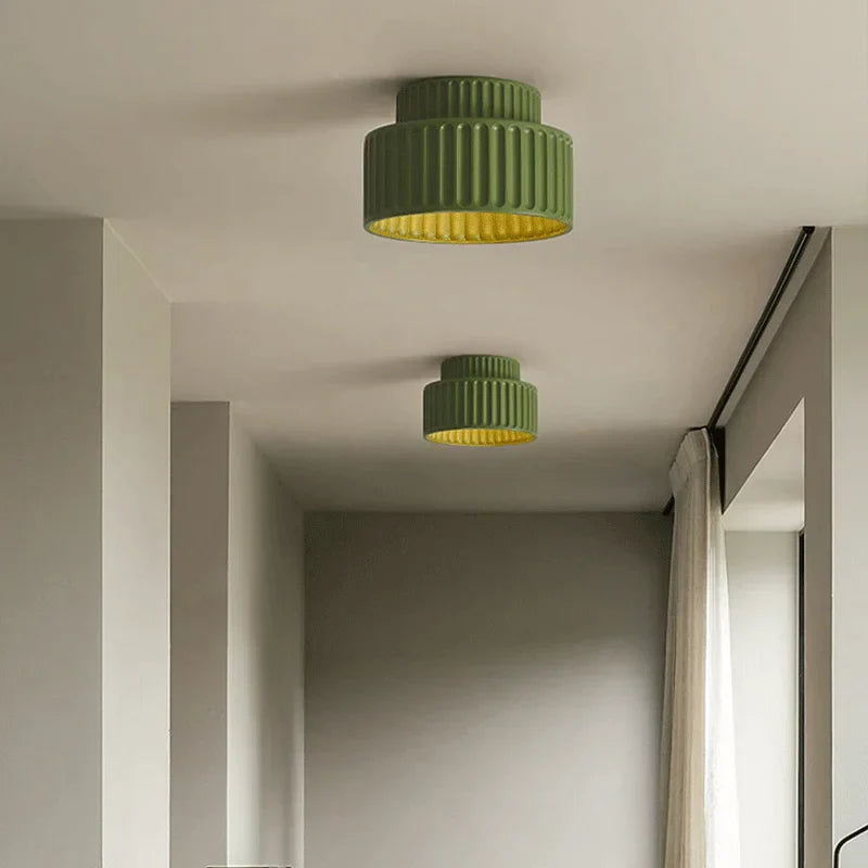 DecorBites™ Cream Green LED Chandelier Lamp - Nordic Designer Lighting