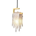 DecorBites™ Crystal LED Pendant Light: Modern Bedroom Hallway Living Room Art Decoration Fixture