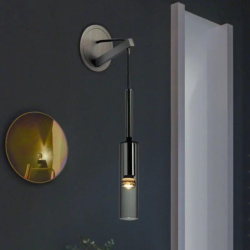 DecorBites™ Crystal Wall Light: Luxury Modern Living Room Bedroom Lamp & TV Background Decor