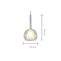 DecorBites™ Designer Glass Chandelier Pendant Light for Dining Room Kitchen Loft Home Decor