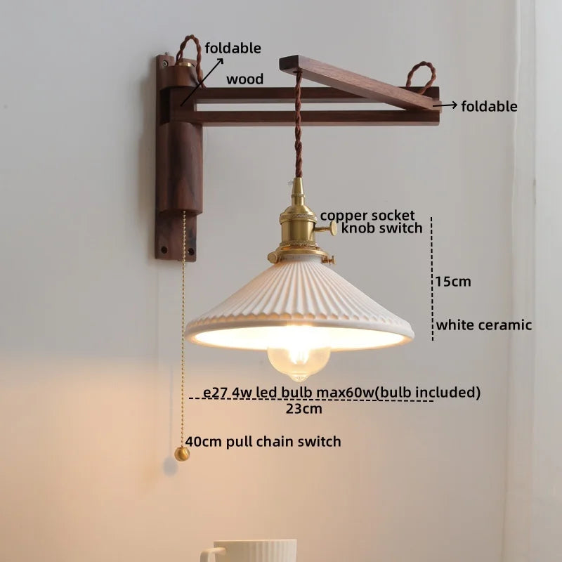 DecorBites™ Clear Glass LED Wall Sconce Modern Stair Light Fixture Home Decor