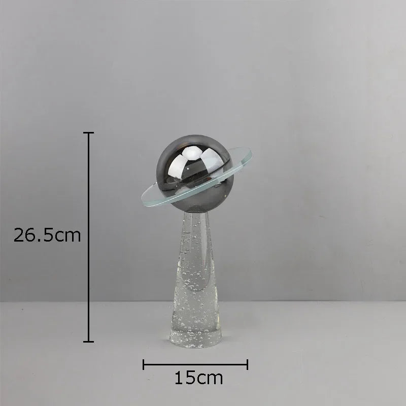 DecorBites™ Geometric Crystal Star Desk Sculpture - Room Aesthetic Decor