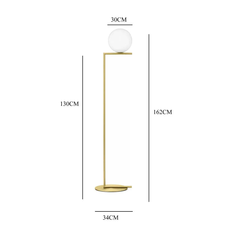 DecorBites™ Glass Ball LED Chandelier Light Lamparas Bedside Night Light Decor