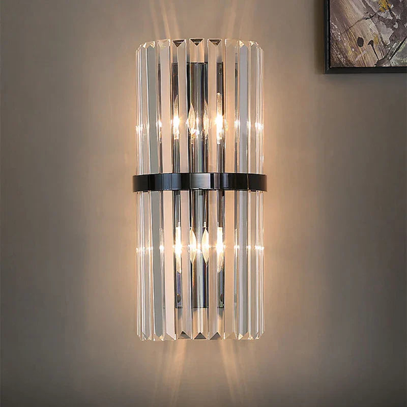 DecorBites™ Crystal Wall Light: Modern Nordic Sconces Indoor Lighting for Living Room Bedroom