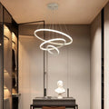 DecorBites™ Circles Chandelier Pendant Lamp 3 Rings Ceiling Light