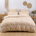 DecorBites™ Geometric Cut Flowers Duvet Cover Set King Size High Quality Bedding