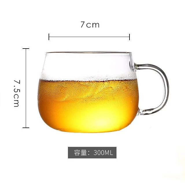 DecorBites™ Glass Pitcher - Large Heat-Resistant Borosilicate Jug with Stainless Steel Lid